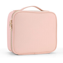 Estojo de Maquiagem Elegante para Viagem, Organizador Portátil Impermeável para Cosméticos, Suporte de Qualidade para Pincéis de Maquiagem e