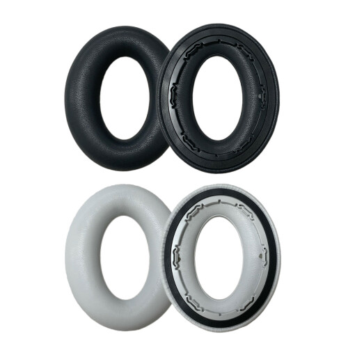 1 Pair Leather Ear Pad for Wireless Bluetooth-compatible-Black 1