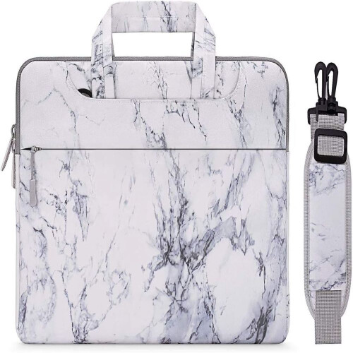 Bolsa para laptop elegante da Canvaslife, capa resistente e durável para MacBook Air de 13,3 polegadas, capa de transporte à prova d'água e 1