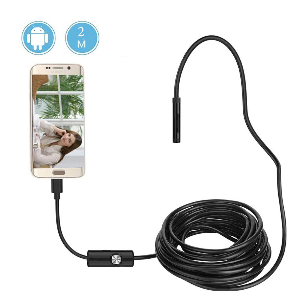 Innovative Borescope, Hd Endoscope Camera With For Accurate Inspections, Adjustable Led S For Enhanced Visibility, Usb-C Compatibility For Light 9004841624747
