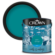 (Palm Springs) Crown Matt Paint Emulsion Walls & Ceilings 2.5L