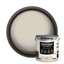 (Clay) Ronseal One Coat Everywhere Matt Paint 2.5L