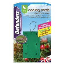 Defenders Apple Maggot Pheromone Trap - Twinpack, Refillable, Re-usable for Bumper Crops of Apples and Pears