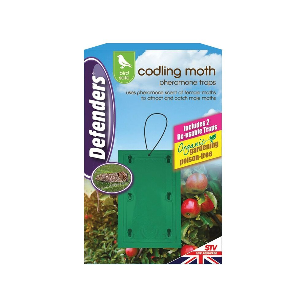 Defenders Apple Maggot Pheromone Trap - Twinpack, Refillable, Re-Usable For Bumper Crops Of Apples And Pears