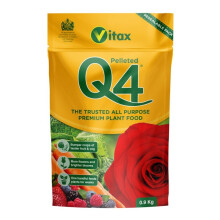 Vitax Q4 All Purpose Pelleted Plant Feed Food Fertiliser 0.9kg Bag