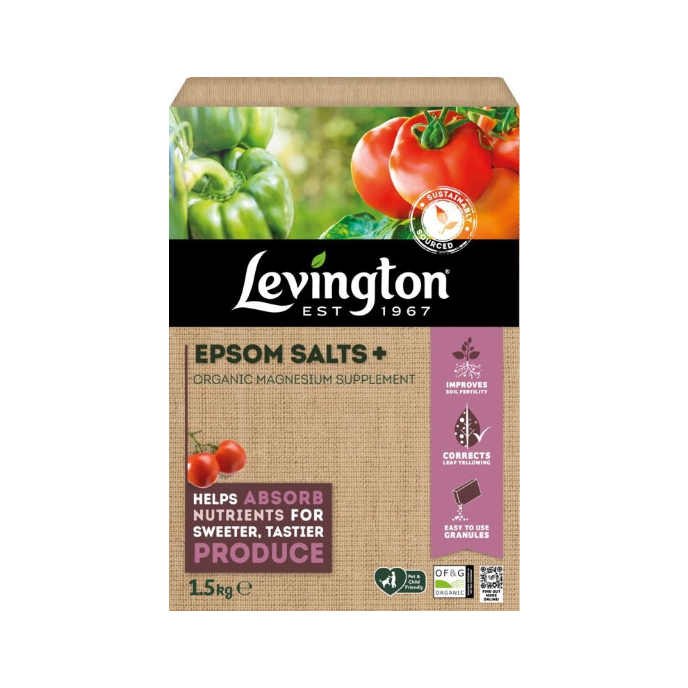 Levington - Epsom Salts + 1.5Kg