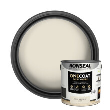 (Pure Cotton) Ronseal One Coat Everywhere Matt Paint 2.5L