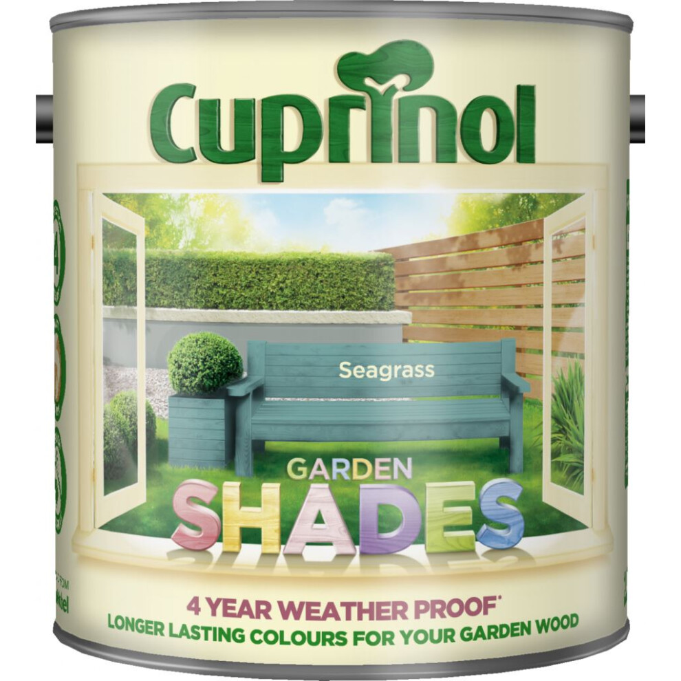 Cuprinol 5092567 Garden Shades Seagrass 2.5 Litre