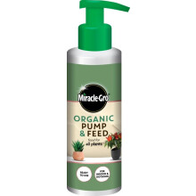 Miracle-Gro Organic Pump & Feed Liquid Houseplant Food, 200 ml, Green
