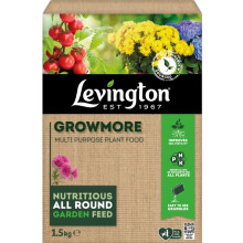 Levington Growmore All Purpose Plant Food Fruit Veg & Flowers 1.5kg