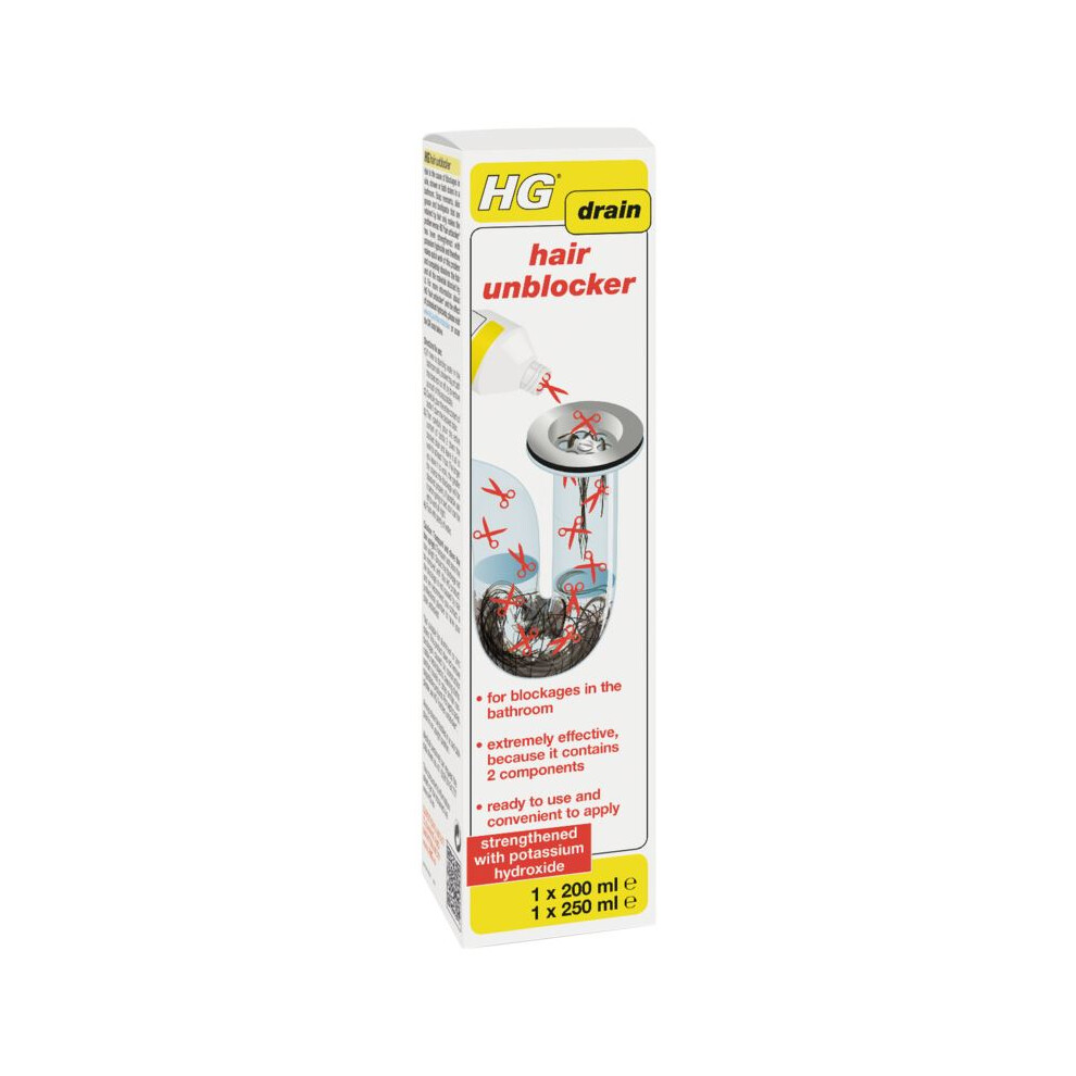 Hg Drain And Plug Hair Unblocker 450Ml