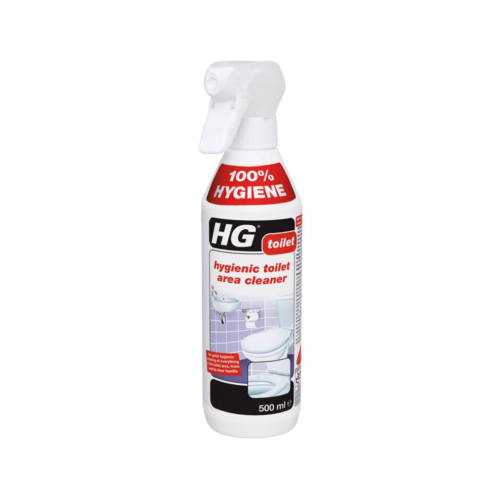 HG Hygienic Toilet Area Cleaner