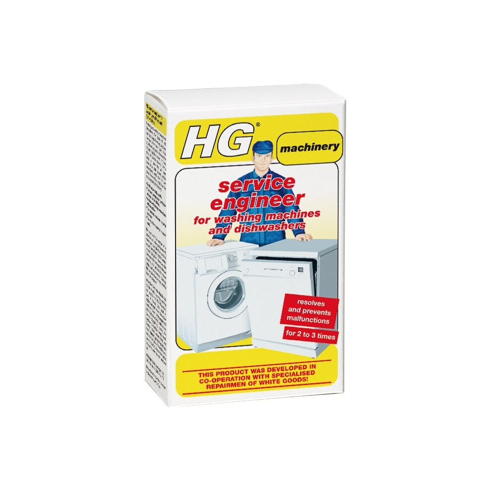 HG Deep Clean & Service for Washing Machines & Dishwashers 200g