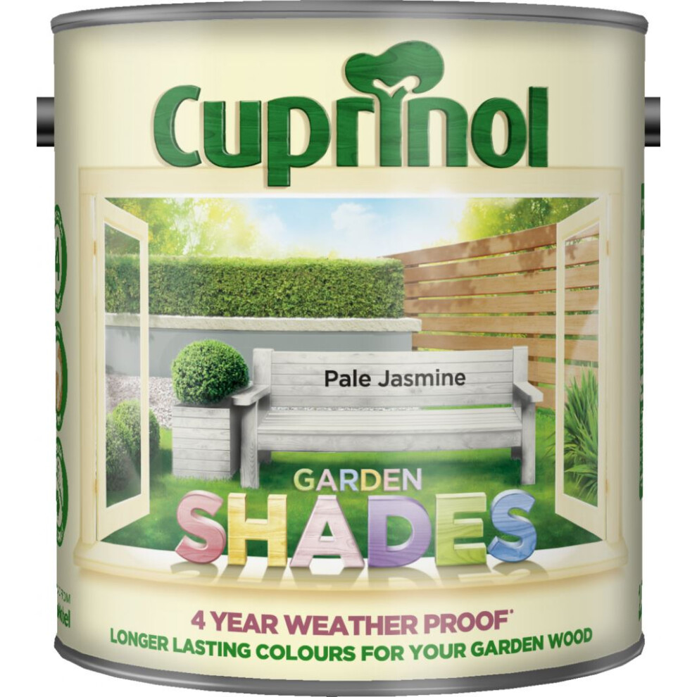 Cuprinol 5092583 Garden Shades Pale Jasmine 2.5 Litre