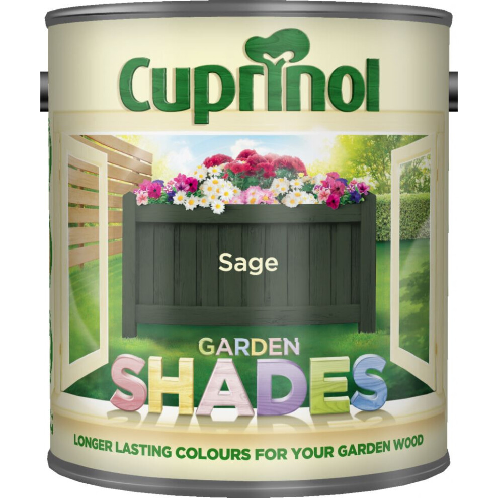 Cuprinol 5083478 Garden Shades Sage 1 Litre