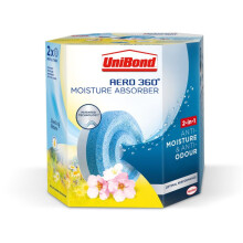Unibond Aero 360 Moisture Absorber Refill Wildflower Meadow 2pk