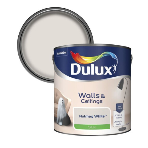 Dulux Dulux Luxurious Silk Nutmeg White 2.5L 1