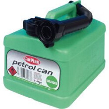 CarPlan Unleaded Petrol Fuel Can - Green, 5 Litre