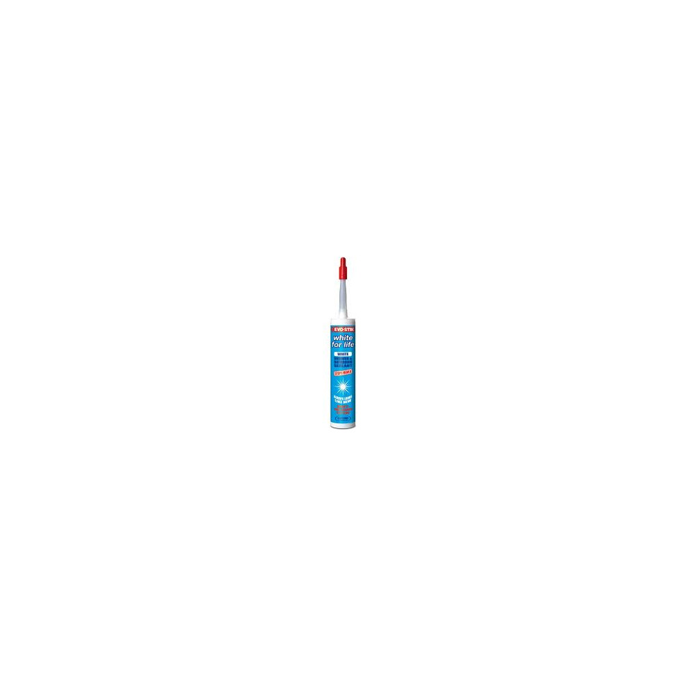 Evo-Stik 30812824 White For Life Sealant 310Ml 5000403110929