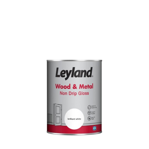 Leyland Non Drip Gloss Brilliant White 2.5L 2