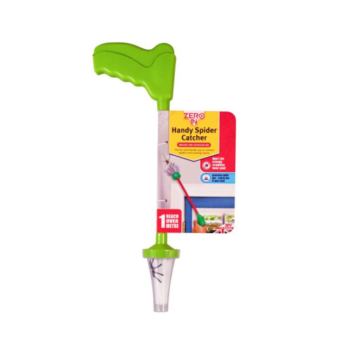 Spider Catcher Pick Up Tool Humane Long Handled Crawling Insect Trap 2