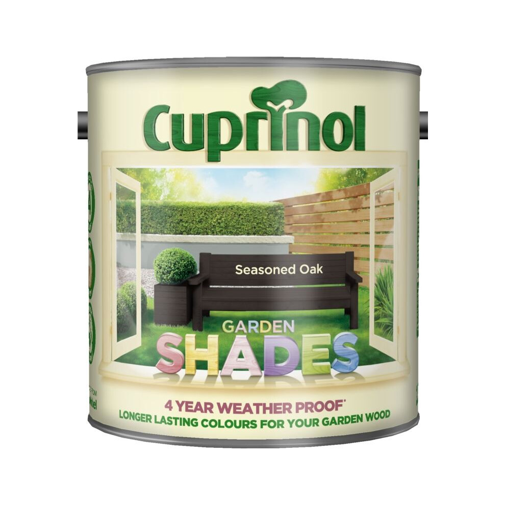 Cuprinol 5092608 Garden Shades Seasoned Oak 2.5 Litre