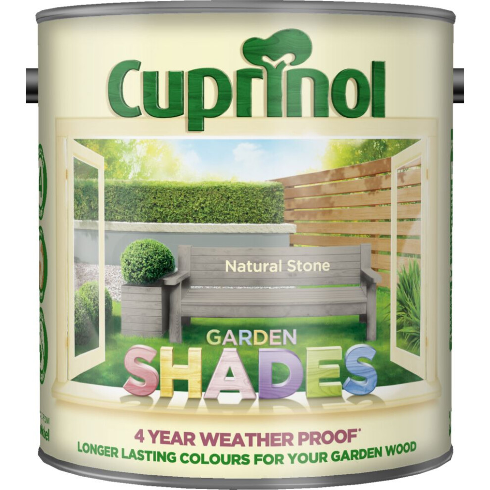 Cuprinol Garden Shades - Natural Stone (2.5L)