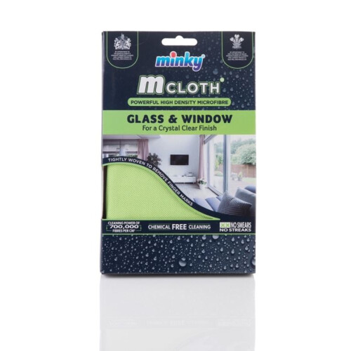 Minky Minky M Cloth Glass & Window
