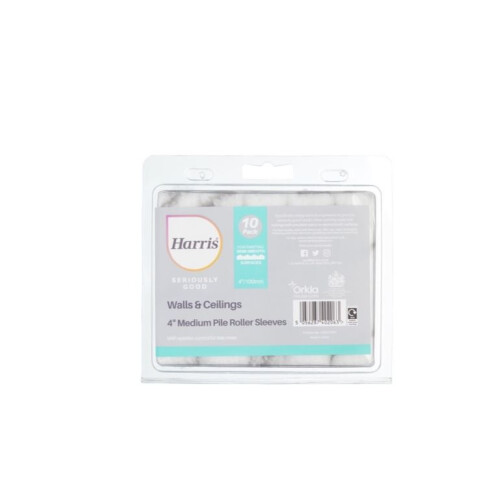 Harris Harris Seriously Good Sleeve Medium Pile 4" Pack 10 [102012203]