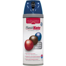 Plasti-Kote PKT21112 Twist & Spray Gloss Royal Blue 400ml