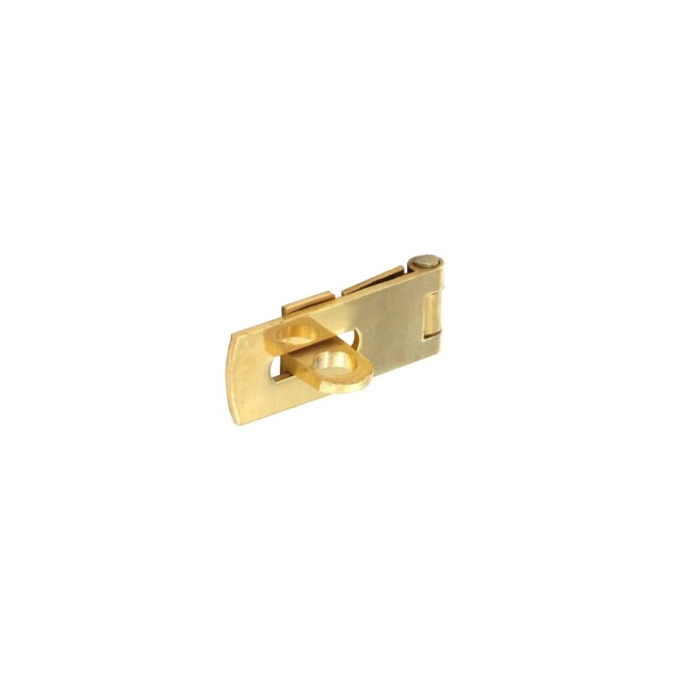 Securit S1461 Brass Safety Hasp And Staple 38Mm Pack Of 1 5019923114614