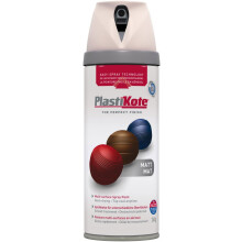 Plasti-Kote PKT23103 Twist & Spray Matt Antique White 400ml