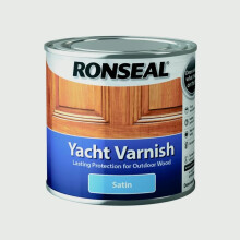 Ronseal 30241 Exterior Yacht Varnish Satin 250ml