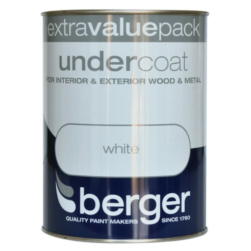 Berger Undercoat White 1.25L