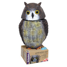 Head Turning Owl Garden Defender - Action Wind Defenders Decoy Scarer Bird -  owl action wind defenders decoy scarer head bird