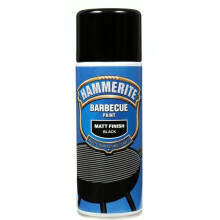 Hammerite BBQBLAERO BBQ Paint Aerosol Black Matt 400ml