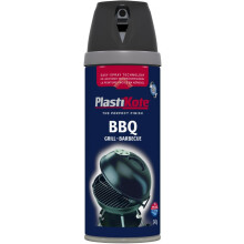 Plasti-Kote PKT26020 BBQ Twist & Spray Black 400ml