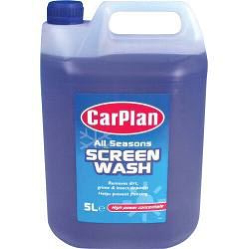 CarPlan CarPlan All Seasons Winter Concentrated Screen Wash Windscreen 5 Litre 2