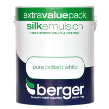 Berger Silk Emulsion Brilliant White 3L