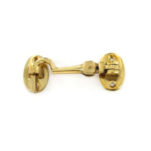 Brass cabin hook Silent 75mm