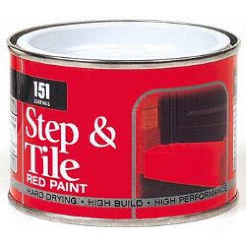 151 Coatings STEP & TILE RED PAINT GLOSS - 180ml