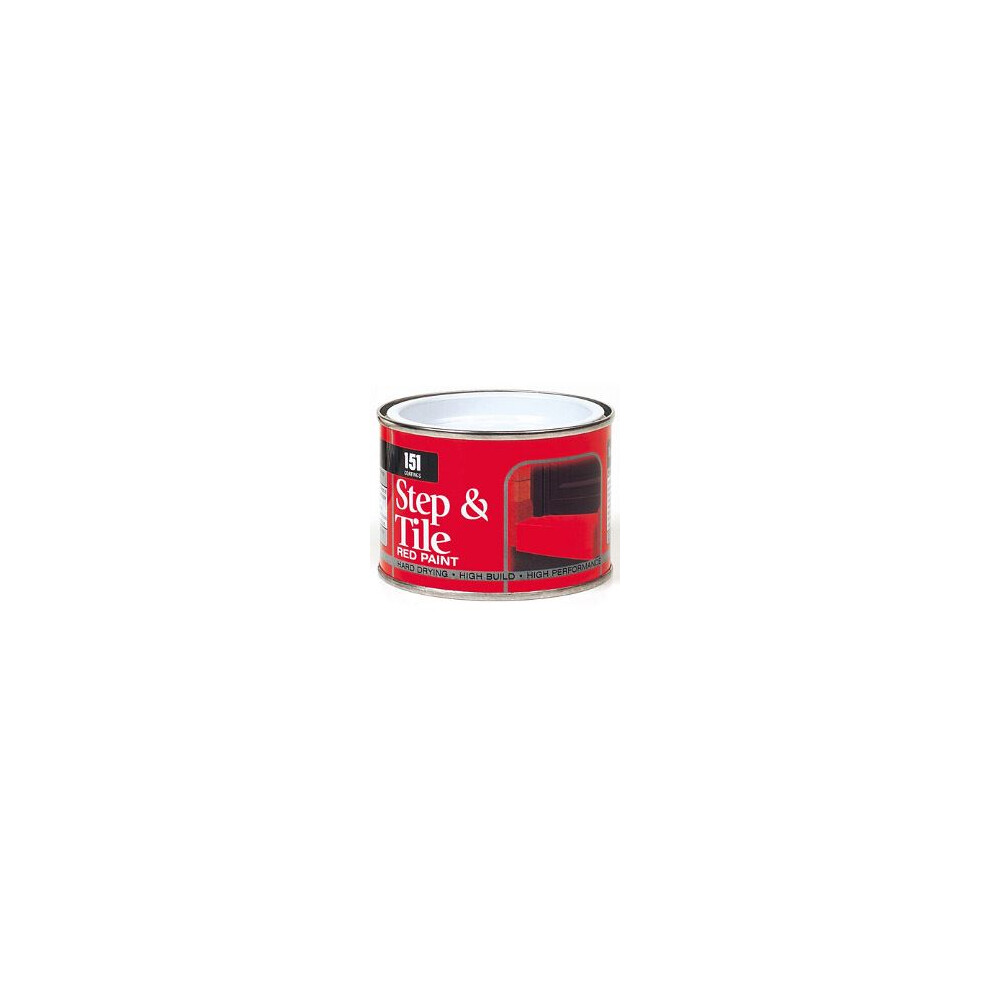 151 Coatings Step & Tile Red Paint Gloss - 180Ml 5050375085794