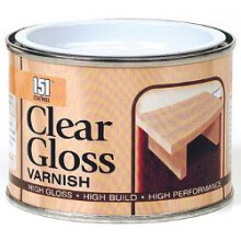 Clear Gloss Varnish Wood indoor outdoor interior exterior surfaces Paint 180ml