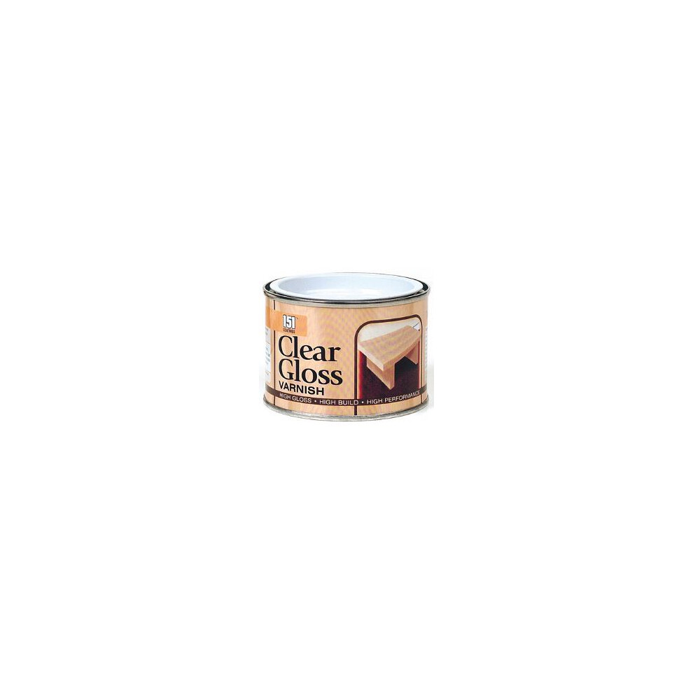 Clear Gloss Varnish Wood Indoor Outdoor Interior Exterior Surfaces Paint 180Ml 5050375085251