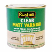 Rustins - Polyurethane Matt Varnish - 250ml
