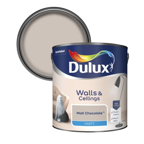 Dulux Dulux Rich Matt Malt Chocolate 2.5L 1