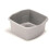 Addis Addis 8 Litre Small Rectangular Bowl, Metallic Silver 1