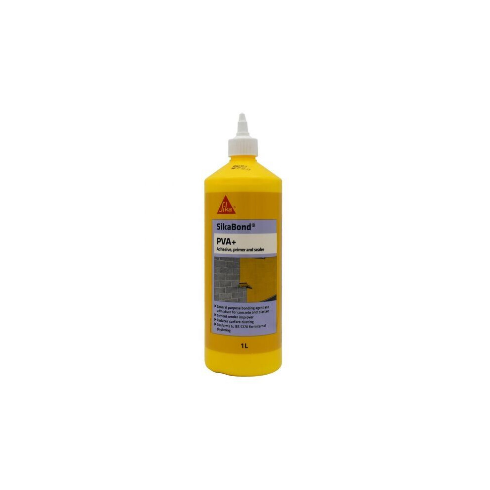 Sika - Sikabond Pva + - 1L White 5055492700568