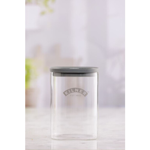 Kilner Kilner - New Fresh Storage Square Jar - 1L
