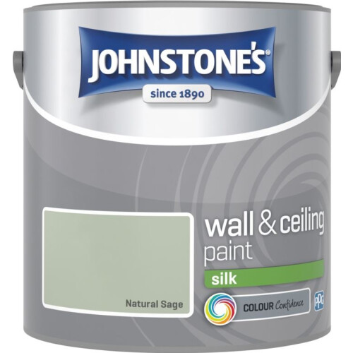 Johnstone's Johnstones Paint Silk Natural Sage 2.5L    N